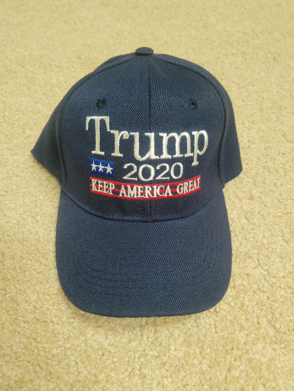 Brand New 2020 Trump Keep America Great Navy Embroidered Baseball Cap MAGA
